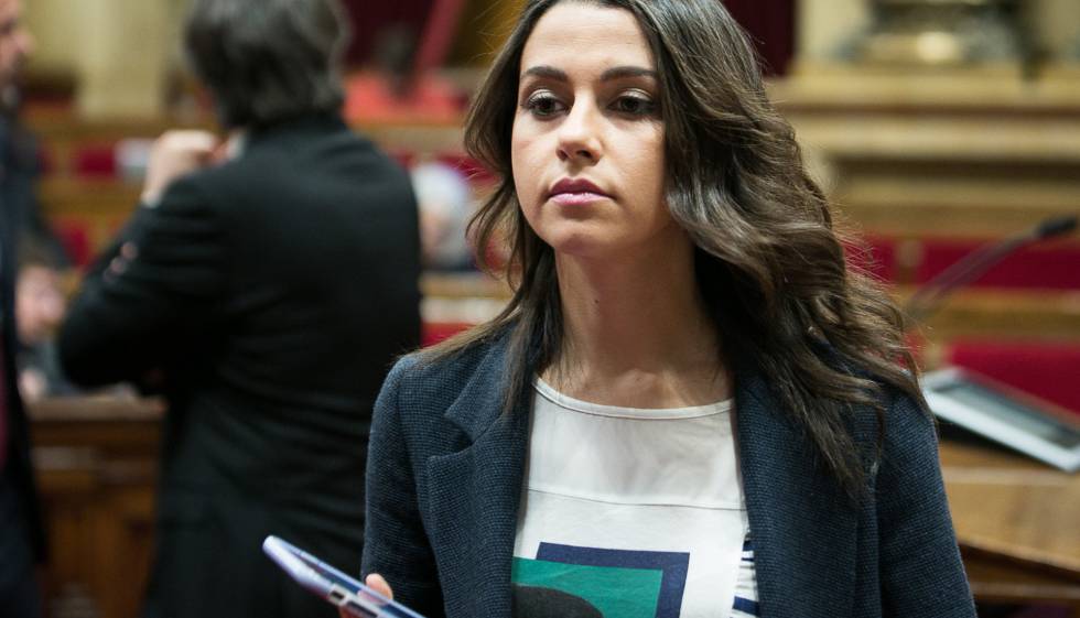 Inés Arrimadas, aquesta setmana al Parlament.