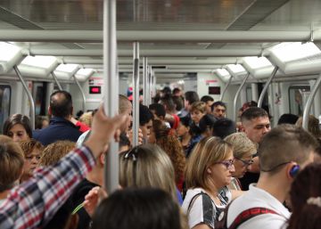 La presencia de vándalos en un túnel de metro complica la huelga La presencia de vándalos en un túnel de metro complica la huelga