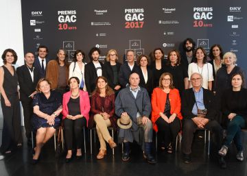 Carlos Saura, Àngels Barcelona y Bea Espejo, premios GAC 2017 Carlos Saura, Àngels Barcelona y Bea Espejo, premios GAC 2017
