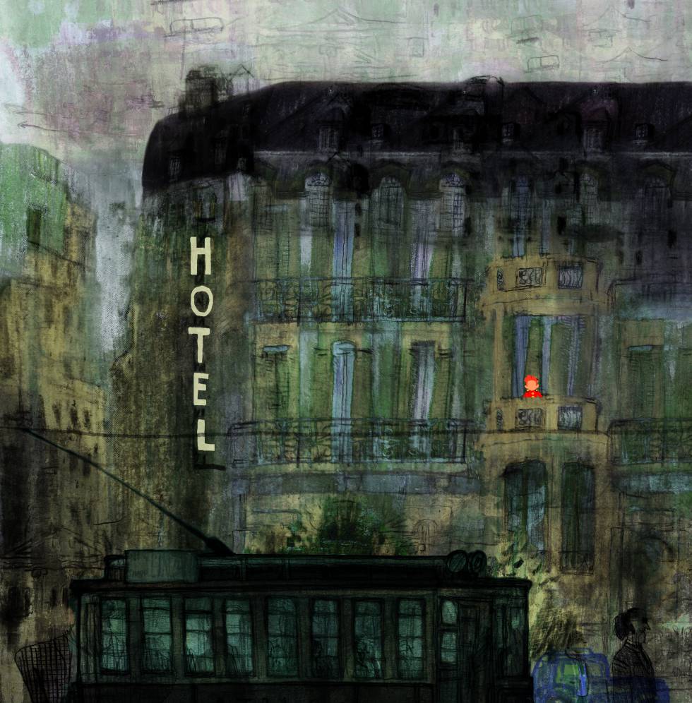 Ilustración de Jorge González para 'Spirou en Madrid'.
