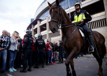 16 detenidos por los disturbios previos al último derby madrileño 16 detenidos por los disturbios previos al último derby madrileño