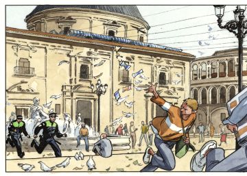 El reflejo de Valencia en los cómics