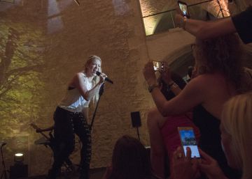 Shakira, àngel del seu propi esdeveniment