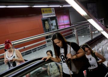 La falta de ventilación obliga a cerrar la comisaría de la estación de Sol La falta de ventilación obliga a cerrar la comisaría de la estación de Sol