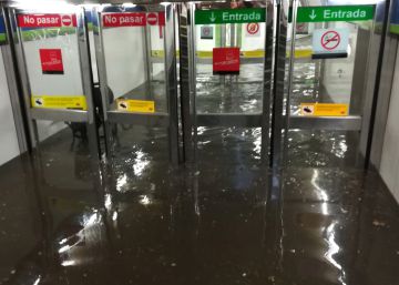 La lluvia obliga a cortar la M-40 y la A-42 por balsas de agua La lluvia obliga a cortar la M-40 y la A-42 por balsas de agua