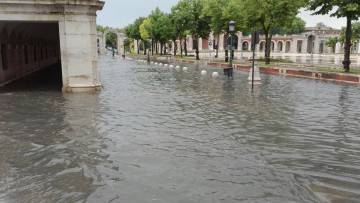 Lluvia en Madrid