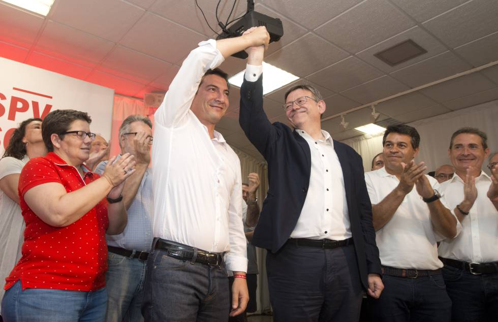 Ximo Puig es reelegido líder de los socialistas valencianos tras vencer al candidato ‘sanchista’ Ximo Puig es reelegido líder de los socialistas valencianos tras vencer al candidato ‘sanchista’