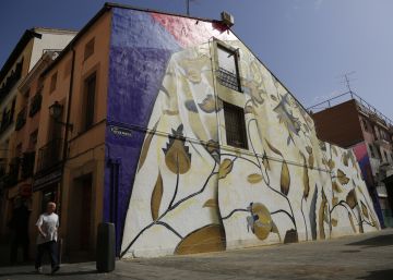 Mandela ya tiene un mural de homenaje en Lavapiés Mandela ya tiene un mural de homenaje en Lavapiés