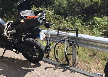 Muere un ciclista tras chocar contra una moto en Canencia