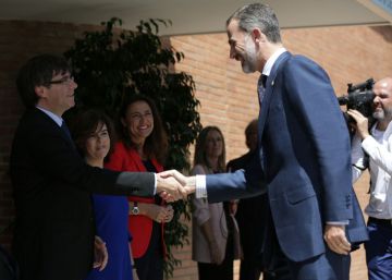 El Rey pide en Barcelona “trabajar juntos, en la misma dirección y sumar esfuerzos” El Rey pide en Barcelona “trabajar juntos, en la misma dirección y sumar esfuerzos”