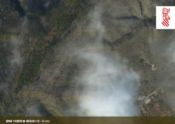 Extinguidos los incendios forestales de Benissa y Buñol Extinguidos los incendios forestales de Benissa y Buñol