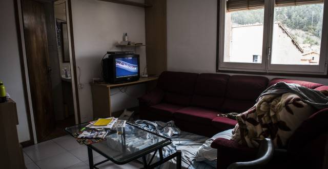 Vivienda del imán Abdelbaki es Satty, en Ripoll.