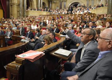 El grup de Catalunya Sí que es Pot es fractura en el debat de la llei