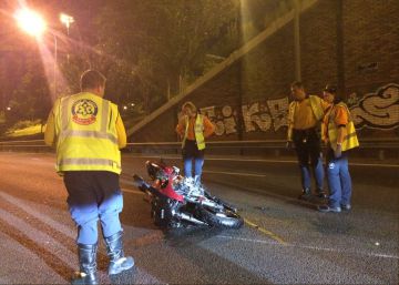Muere un hombre de 41 años tras perder el control de su moto en la M-30