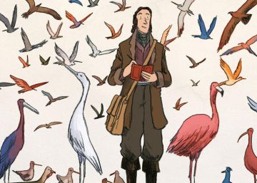 La gran aventura del pintor de aves Audubon, en cómic La gran aventura del pintor de aves Audubon, en cómic
