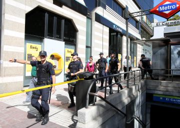 Los dos detenidos en el Metro pertenecen a bandas latinas rivales
