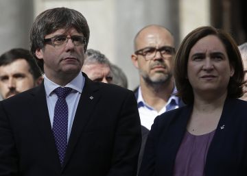 Colau pide confianza a los empresarios ante la situación política Colau pide confianza a los empresarios ante la situación política