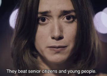 Òmnium va contractar una actriu per al vídeo de ‘Help Catalonia’