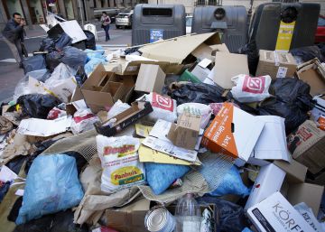 Los sindicatos convocan huelga de basura en la capital a partir de este lunes