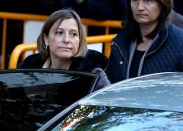 Presidents de Parlaments regionals i eurodiputats demanen l’alliberament de Carme Forcadell