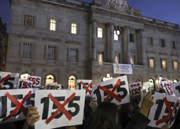 Treballadors de la Generalitat rebutgen l’article 155