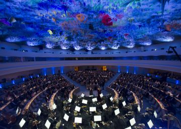 El Liceu posa música a la pau a l’ONU