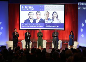 Manuel Valls, en un acte de Ciutadans: “El nacionalisme és guerra”
