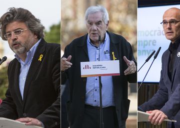 Ernest Maragall, Raül Romeva y Antoni Castellà, en la quiniela para presidir el Parlament