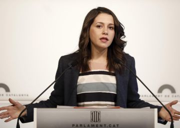 Arrimadas considera un “despropòsit” una presidència simbòlica i una d’efectiva a la Generalitat
