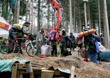 La Fiscalia demana presó per als activistes que es van enfilar a arbres per protestar contra la MAT