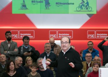 Iceta se reunió con familiares de presos independentistas