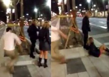 El joven que pateó a una mujer en la Diagonal y lo difundió paga 60.000 euros
