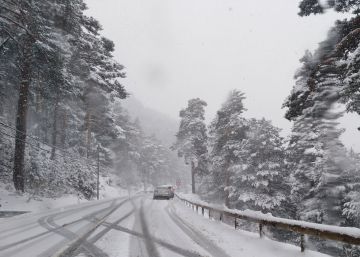 La Comunidad activa una alerta por la previsión de nieve en la sierra de Madrid