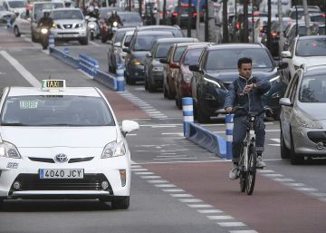 Carriles bici protegidos