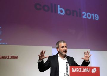 El PSC proclama a Collboni candidato
para Barcelona