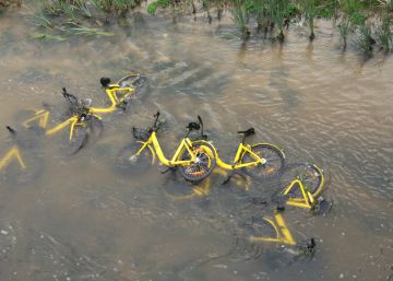 La ciudad de las bicicletas huérfanas