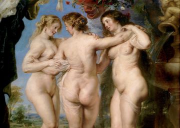 Las tres gracias de Rubens son cuarks