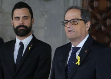 El amianto retrasa las obras de mejora en el despacho de Puigdemont en el Palau