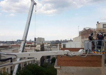 Uno de los desaparecidos en el edificio de Madrid no trabajaba en la reforma