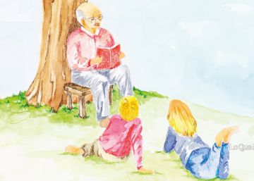 Valentín Huerta escribe a los 90 años sus cuentos infantiles