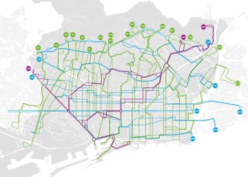Colau renuncia a la línia de bus ràpid per la Diagonal