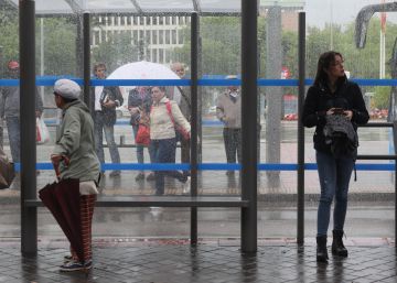 La alerta por tormentas se prorroga en Madrid hasta las 24.00 de este sábado