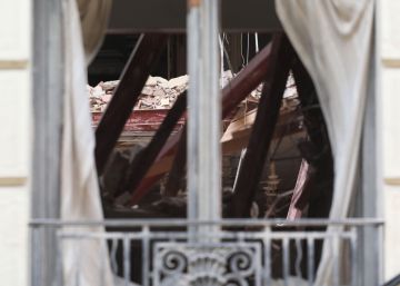 Comienza la demolición del edificio de Chamberí en el que murieron dos personas