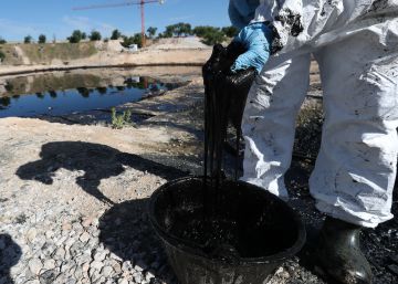 Regenerar la laguna de chapapote de Arganda llevará más de una década