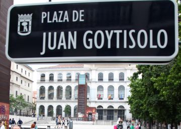 La memoria de Juan Goytisolo se instala en su nueva plaza de Madrid