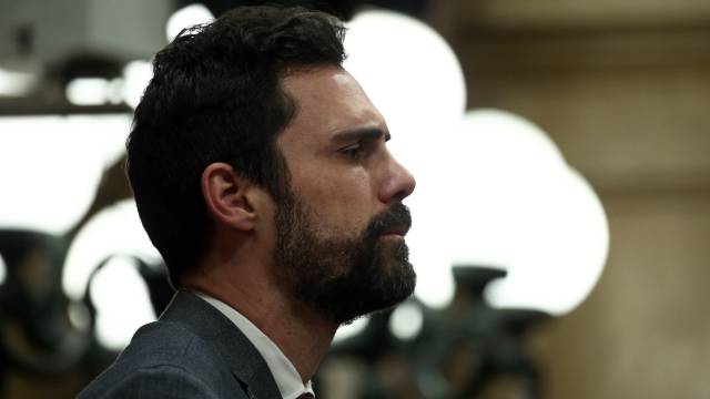 El presidente del Parlament, Roger Torrent.