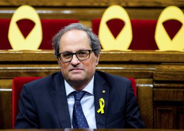 Torra pide a Felipe VI reunirse este viernes para hablar de Cataluña