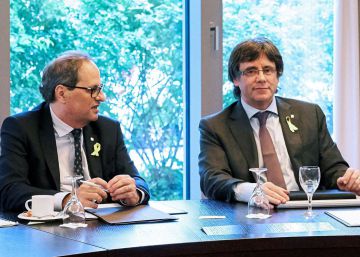 Puigdemont avala la reunión de Torra con Sánchez