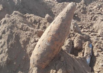Hallado un obús de la Guerra Civil junto al palacio del Infante en Boadilla