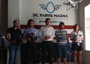 Dos empresas de drones se unen a la incubadora de Global Omnium